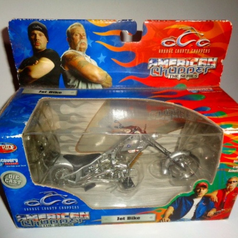 American Chopper Jet Bike Diecast Model 2004, 1:18 Sealed